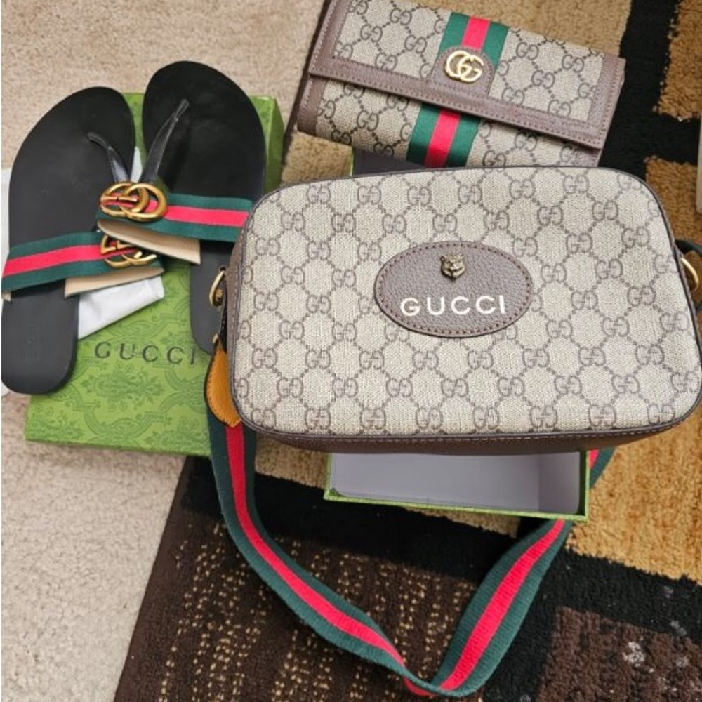 Authentic Gucci bag n wallet